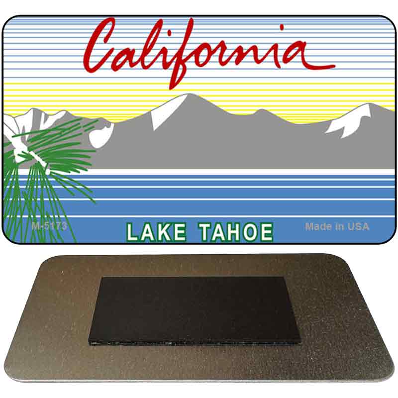 California Lake Tahoe State Blank Novelty Metal Magnet M-5173