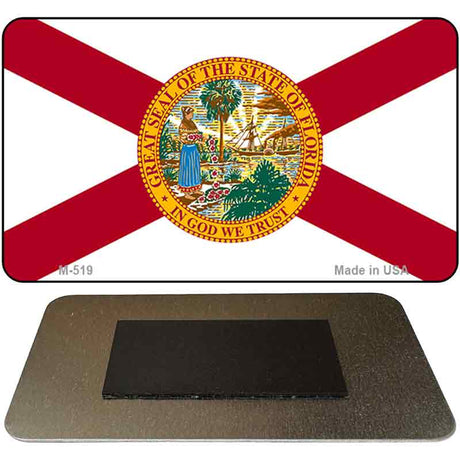 Florida State Flag  Novelty Metal Magnet M-519