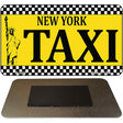 New York Taxi Novelty Metal Magnet M-5221