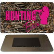 Hunting Babe Novelty Metal Magnet M-5262