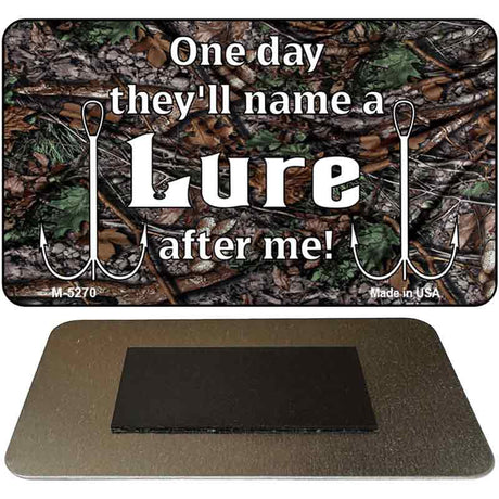 Name A Lure Novelty Metal Magnet M-5270