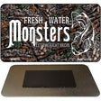 Fresh Water Monsters Novelty Metal Magnet M-5273