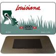 Louisiana State Blank Novelty Metal Magnet M-5280