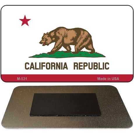 California State Flag  Novelty Metal Magnet M-531