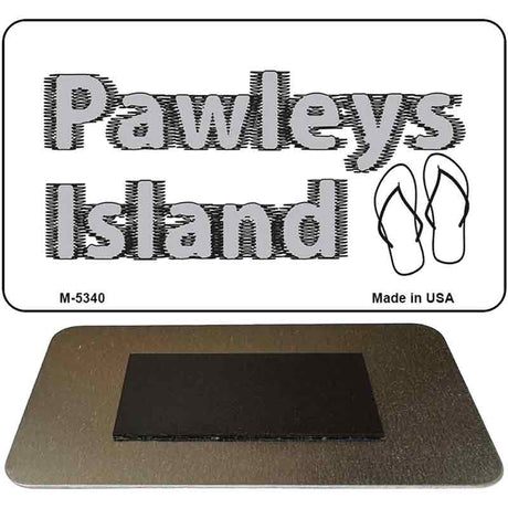 Pawleys Island Flip Flops Novelty Metal Magnet M-5340