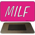 M.I.L.F Pink Novelty Metal Magnet M-5420