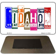 Idaho License Plate Tag Art Novelty Metal Magnet