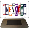 Nevada License Plate Tag Art Novelty Metal Magnet