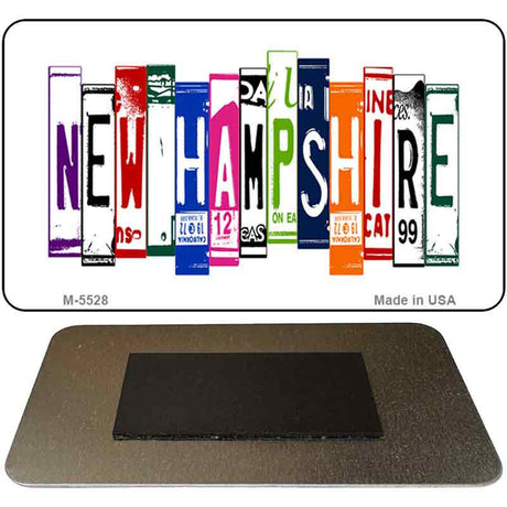 New Hampshire License Plate Tag Art Novelty Metal Magnet