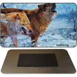 Wolves in Winter Novelty Metal Magnet M-552