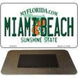 Miami Beach Florida State License Plate Tag Magnet M-6004