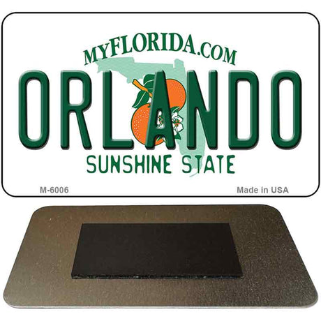 Orlando Florida State License Plate Tag Magnet M-6006