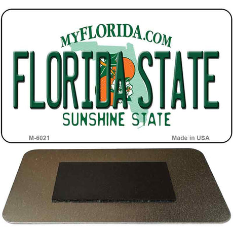 Florida State University State License Plate Tag Magnet M-6021