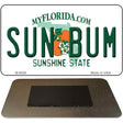 Sun Bum Florida State License Plate Tag Magnet M-6026