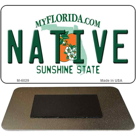 Native Florida State License Plate Tag Magnet M-6029