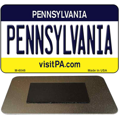 Pennsylvania State License Plate Tag Magnet M-6046