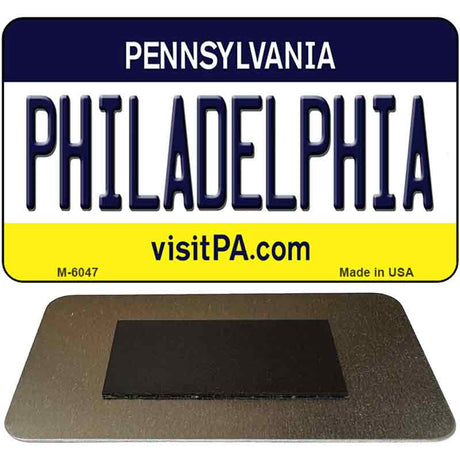 Philadelphia Pennsylvania State License Plate Tag Magnet M-6047