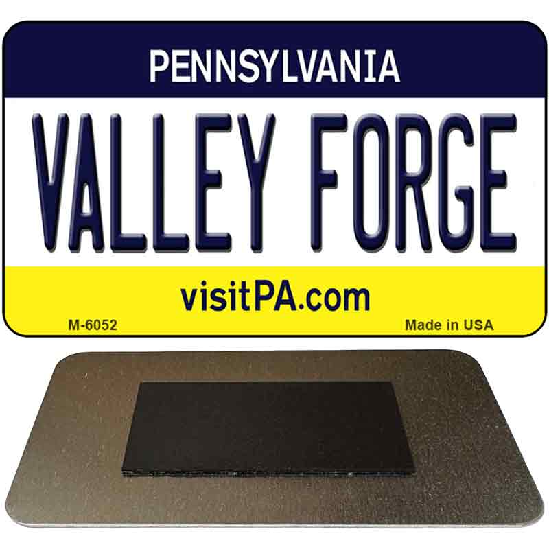 Valley Forge Pennsylvania State License Plate Tag Magnet M-6052