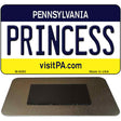 Princess Pennsylvania State License Plate Tag Magnet M-6060