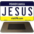 Jesus Pennsylvania State License Plate Tag Magnet M-6070