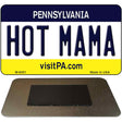 Hot Mama Pennsylvania State License Plate Tag Magnet M-6081