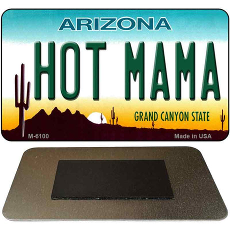 Hot Mama Arizona State License Plate Tag Magnet M-6100