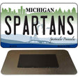 Spartans Michigan State License Plate Tag Novelty Magnet M-6104