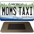 Moms Taxi Michigan State License Plate Tag Novelty Magnet M-6118