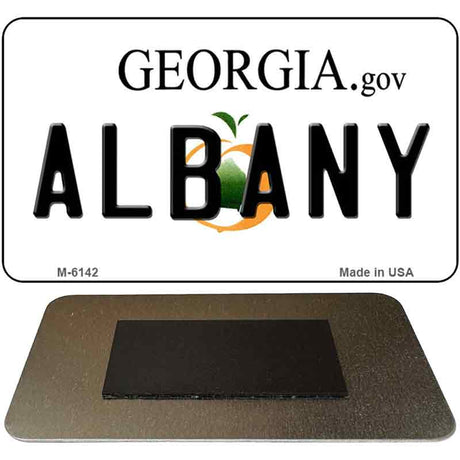 Albany Georgia State License Plate Tag Novelty Magnet M-6142