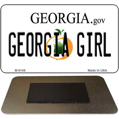 Georgia Girl State License Plate Tag Novelty Magnet M-6148