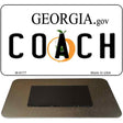 Coach Georgia State License Plate Tag Novelty Magnet M-6177