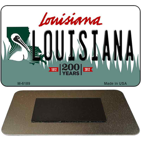 Louisiana Louisiana State License Plate Tag Novelty Magnet M-6189