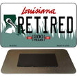 Retired Louisiana State License Plate Tag Novelty Magnet M-6192