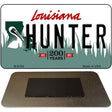 Hunter Louisiana State License Plate Tag Novelty Magnet M-6194