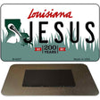 Jesus Louisiana State License Plate Tag Novelty Magnet M-6207