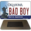 Bad Boy Oklahoma State License Plate Tag Novelty Magnet M-6229