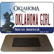 Oklahoma Girl Oklahoma State License Plate Tag Novelty Magnet M-6267