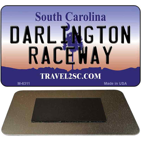 Darlington Raceway South Carolina State License Plate Tag Magnet M-6311