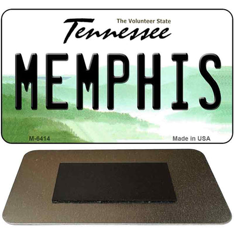 Memphis Tennessee State License Plate Tag Magnet M-6414