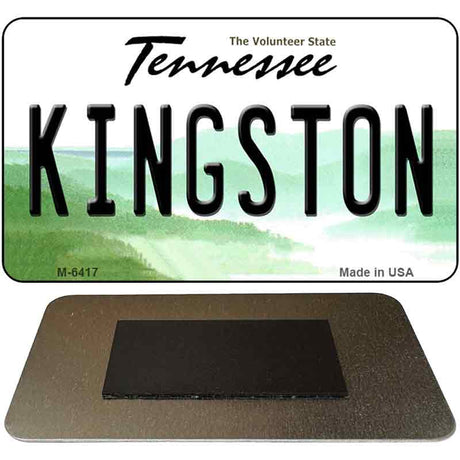 Kingston Tennessee State License Plate Tag Magnet M-6417