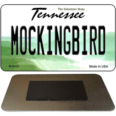 Mockingbird Tennessee State License Plate Tag Magnet M-6420