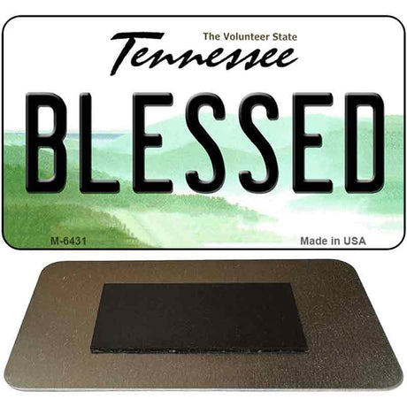 Blessed Tennessee State License Plate Tag Magnet M-6431