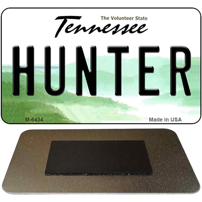 Hunter Tennessee State License Plate Tag Magnet M-6434