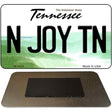 N Joy TN Tennessee State License Plate Tag Magnet M-6435