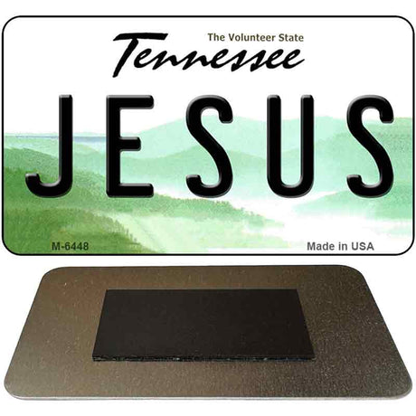 Jesus Tennessee State License Plate Tag Magnet M-6448