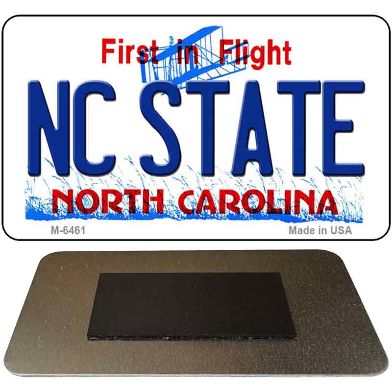 North Carolina State University Novelty Metal Magnet M-6461