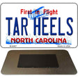 Tar Heels North Carolina State License Plate Tag Magnet M-6467