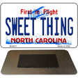 Sweet Thing North Carolina State License Plate Tag Magnet M-6471