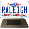 Raleigh North Carolina State License Plate Tag Magnet M-6472