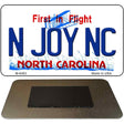 N Joy NC North Carolina State License Plate Tag Magnet M-6483